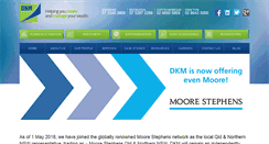 Desktop Screenshot of dkm.com.au