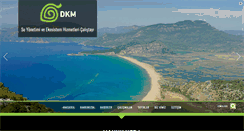 Desktop Screenshot of dkm.org.tr