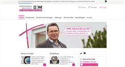 Desktop Screenshot of dkm.de